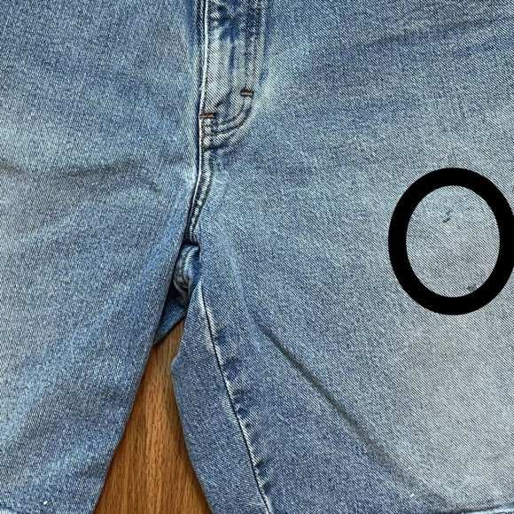 Eddie Bauer Outdoor Outfitter Mens Denim Blue Jean Medium Wash Shorts Size 34 - Picture 14 of 14